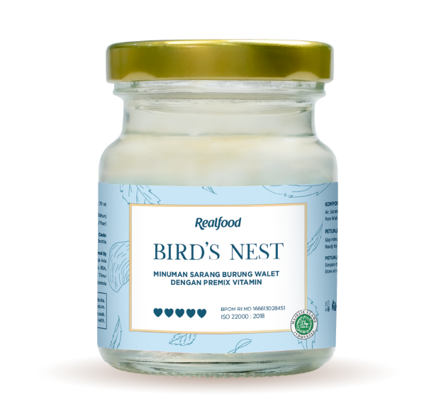 Realfood Super Mom Minuman sarang burung walet dengan premix vitamin